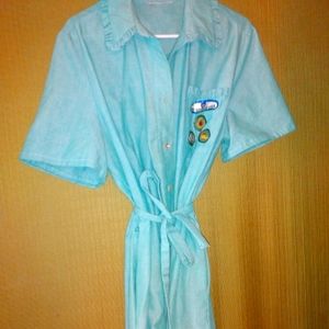 Vintage Mint 50/60s Girls Scout Troop Dress Size M